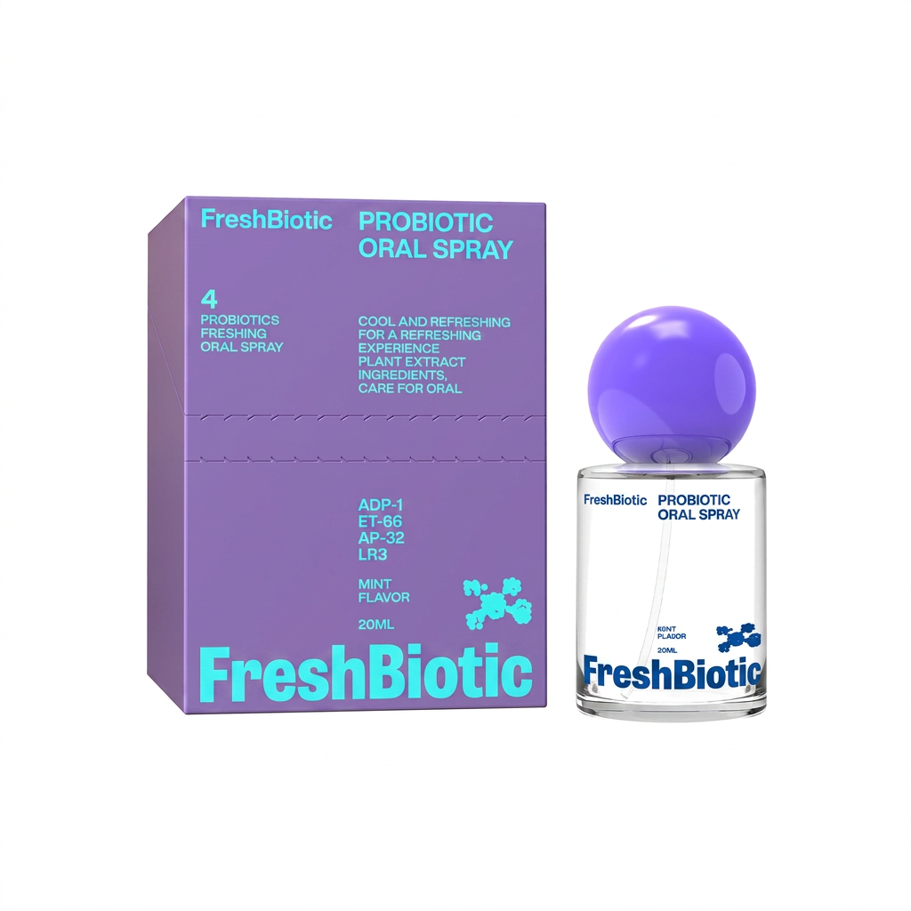 FreshBiotic — опаковка и шише 20мл